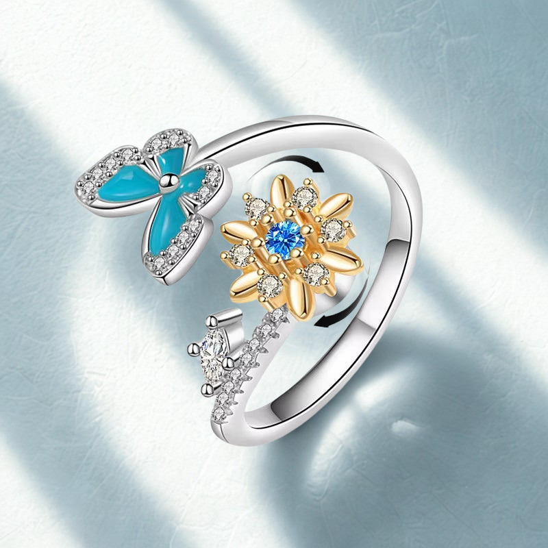 Anillo Calma · giratorio antiansiedad